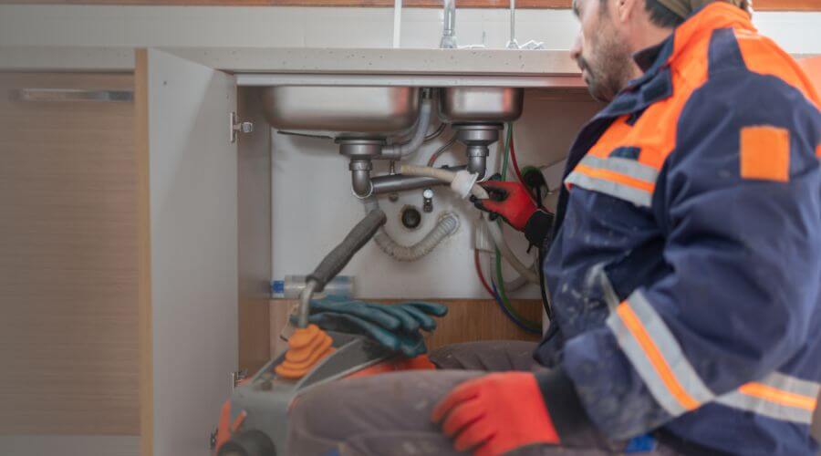 Residential Slab Leak Plumbing in Lacota, MI